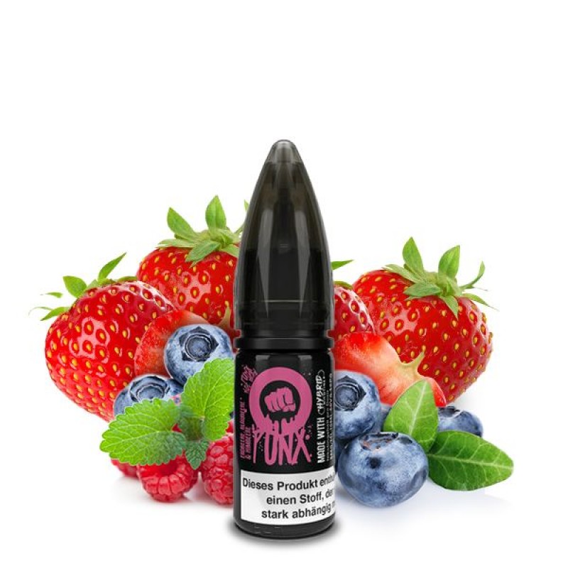 Riot Squad PUNX Liquid Strawberry, Raspberry &...